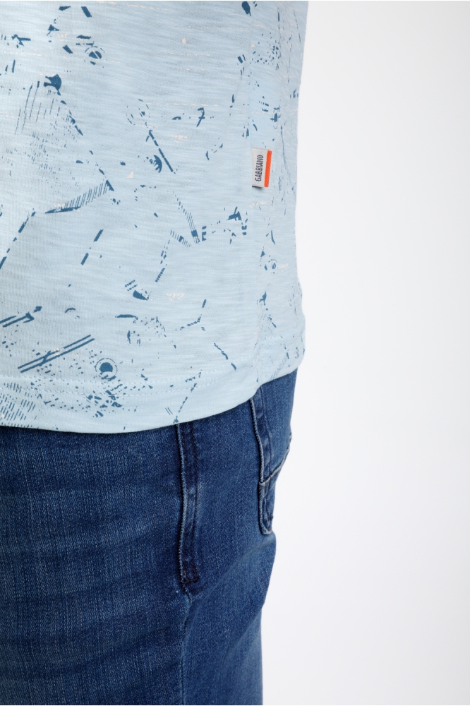 T SHIRT 155514 4001 bright blue